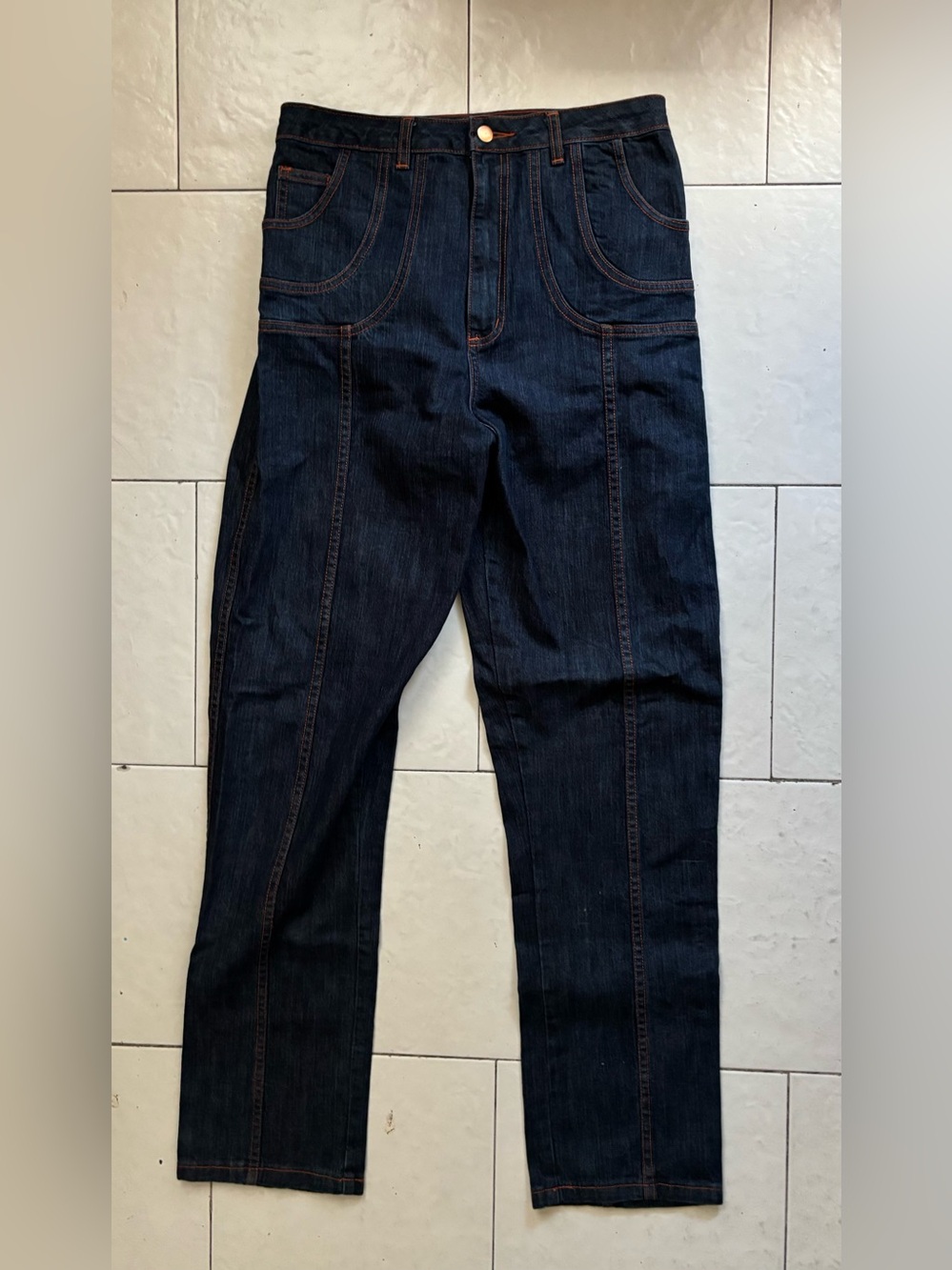 New without tags! Judi Rosen GBU jeans 32 blue denim paper rag seven Paige kamm